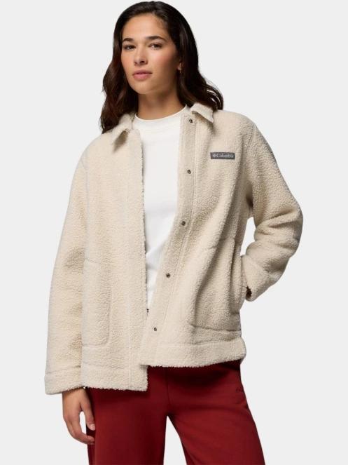 Columbia Panorama Shirt Jacket női ingkabát homok színben 6