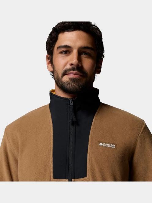 Columbia Sequoia Grove II FZ Fleece férfi polár pulóver oliva színben 7