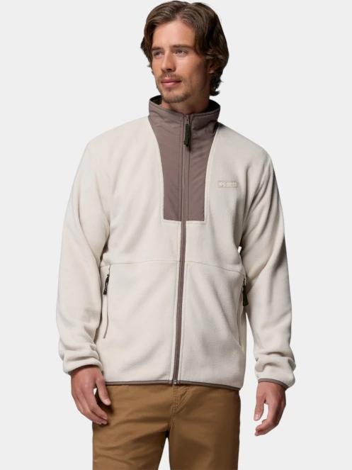 Columbia Sequoia Grove II FZ Fleece férfi polár pulóver homok színben 2