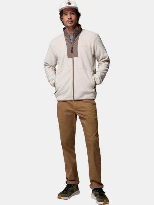 Columbia Sequoia Grove II FZ Fleece férfi polár pulóver homok színben 5