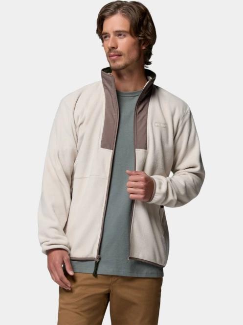 Columbia Sequoia Grove II FZ Fleece férfi polár pulóver homok színben 6