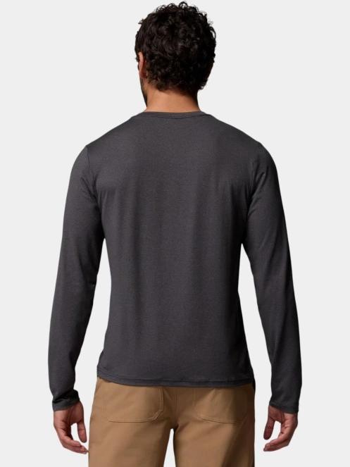 Columbia Parsons Point Long Sleeve Graphic Tee férfi hosszú ujjú póló fekete színben 4