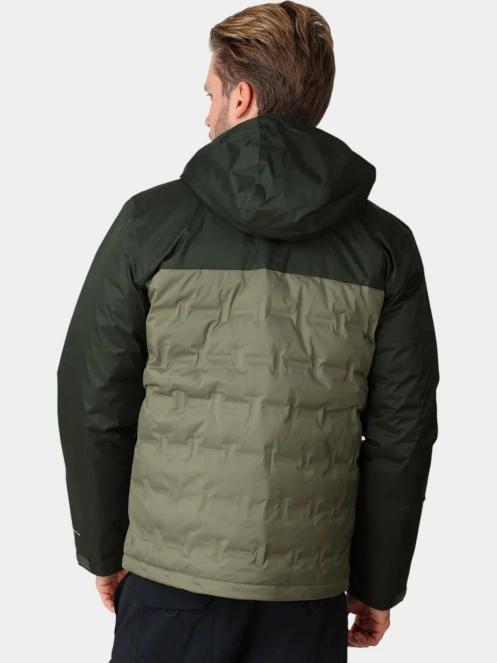 Columbia Grand Trek IV Down Hooded Jacket férfi pehelykabát zöld színben 4