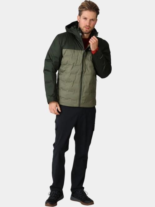 Columbia Grand Trek IV Down Hooded Jacket férfi pehelykabát zöld színben 5