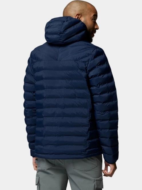 Columbia Terwilliger Trail Heat Seal Hooded Jacket férfi steppelt átmeneti kabát sötétkék színben 4