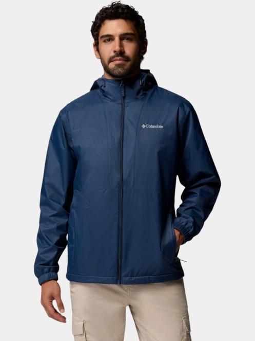 Columbia Glenbrook Bend Fleece Lined Jacket férfi átmeneti kabát sötétkék színben 2