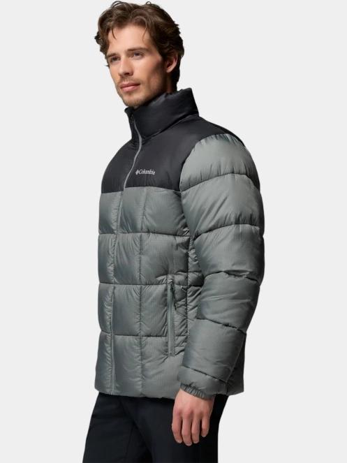 Columbia Puffect IV Jacket férfi átmeneti kabát zöld színben 3