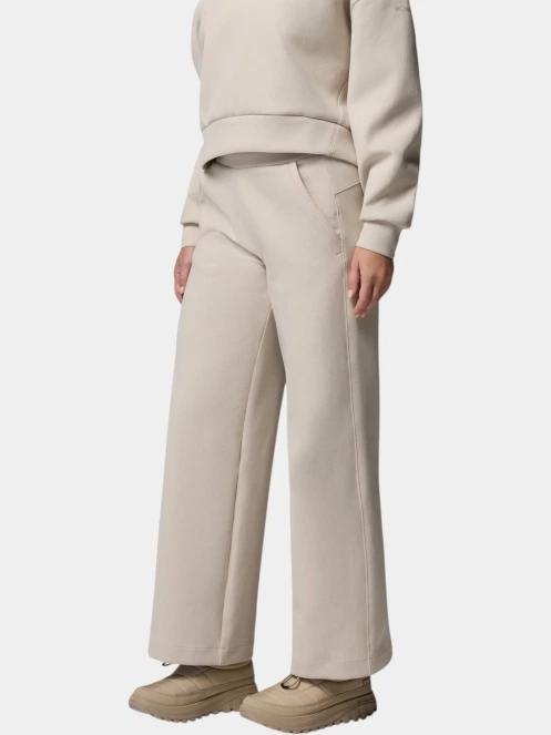 Columbia Amazesweats Heavyweight Pant női hosszú nadrág homok színben 3