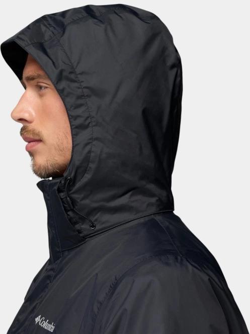 Columbia Watertight Interchange Jacket férfi 3 az 1-ben kabát fekete színben 11