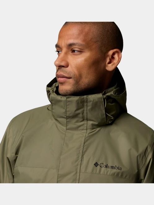 Columbia Watertight Interchange Jacket férfi 3 az 1-ben kabát zöld színben 11