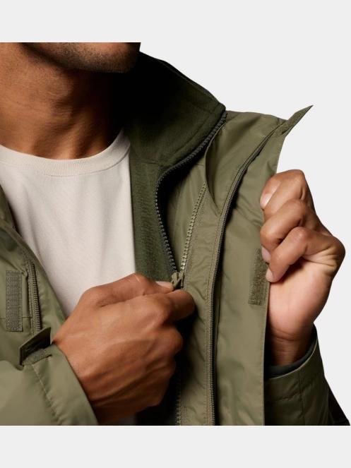 Columbia Watertight Interchange Jacket férfi 3 az 1-ben kabát zöld színben 12