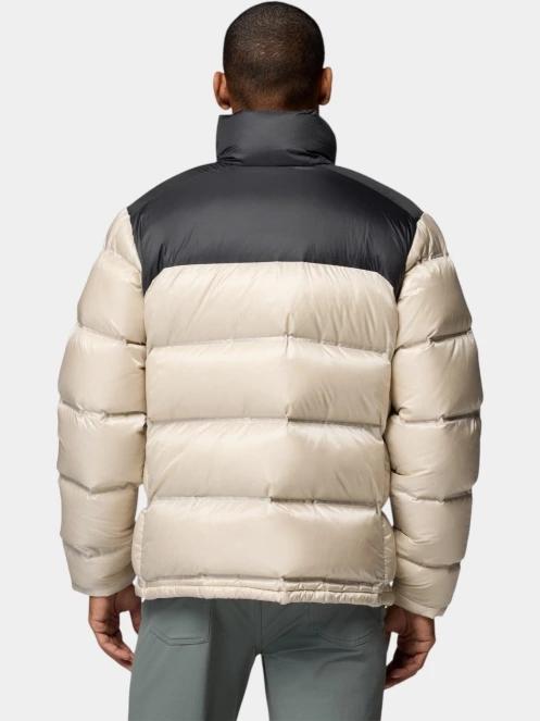 Columbia Street Heights Heat seal Down Puffer férfi pehelykabát homok színben 4