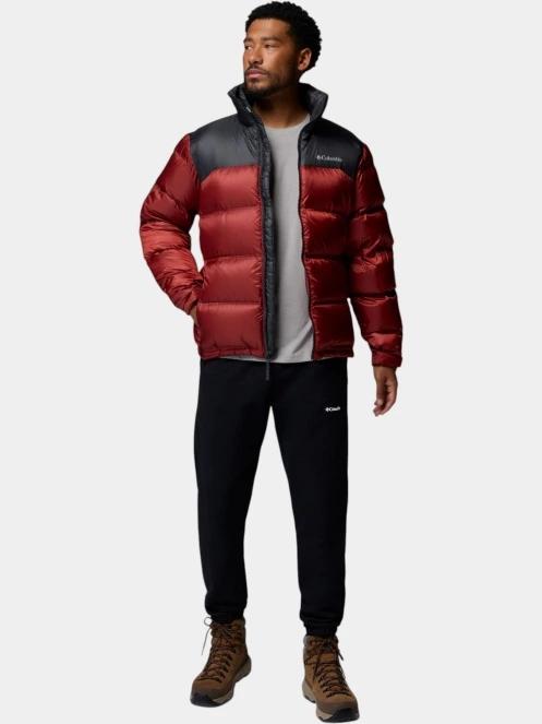 Columbia Street Heights Heat seal Down Puffer férfi pehelykabát piros színben 5