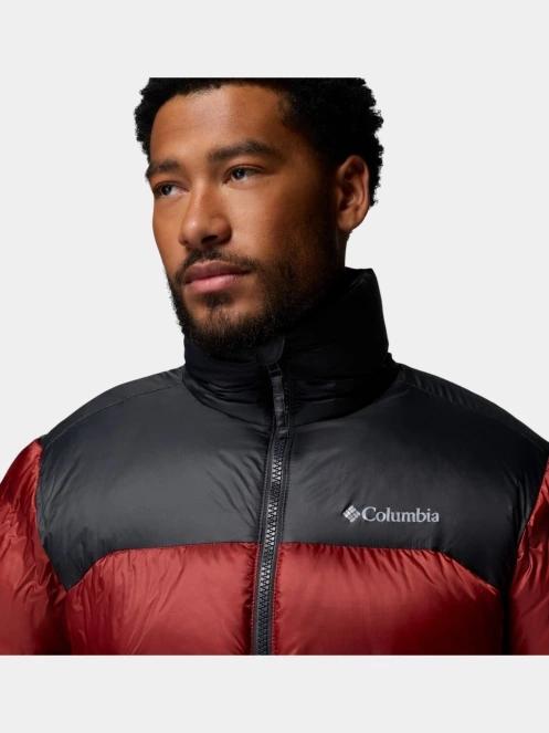 Columbia Street Heights Heat seal Down Puffer férfi pehelykabát piros színben 8