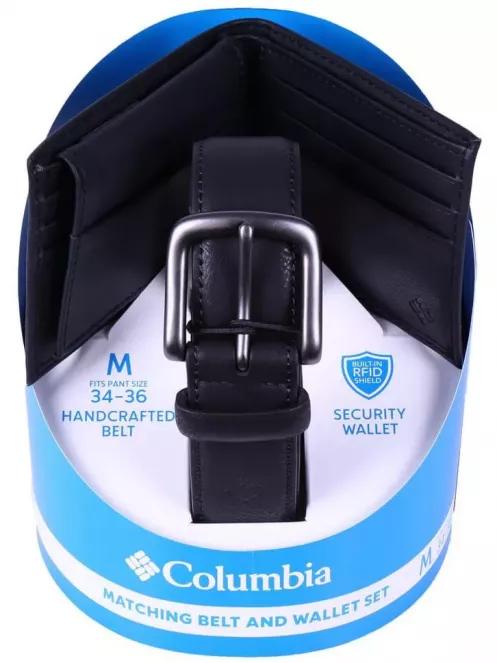 Columbia Belt With Wallet férfi pénztárca és öv fekete színben 2