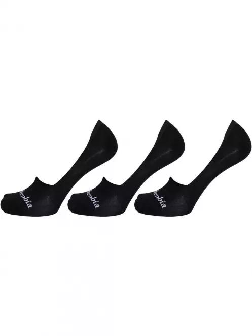 Columbia 3PP Invisible Columbia toes logo titokzokni fekete színben 2