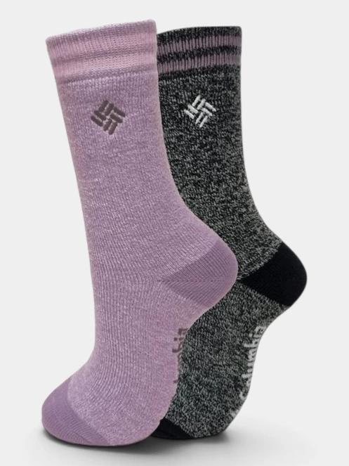 Columbia 2PP Thermal Crew női thermo zokni magenta színben 2