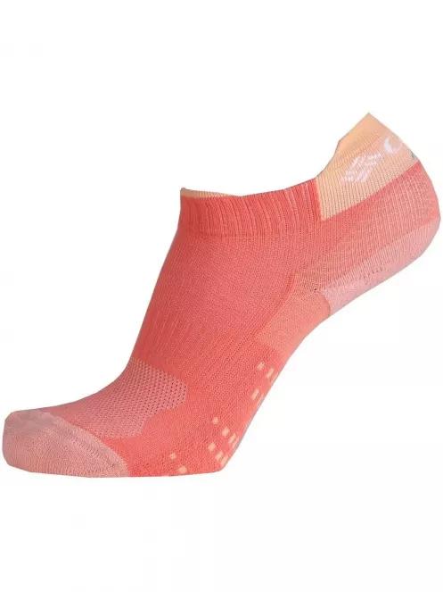 Columbia Performance Running 1 PP No Show Tab Heels női sportzokni rózsaszín színben 2