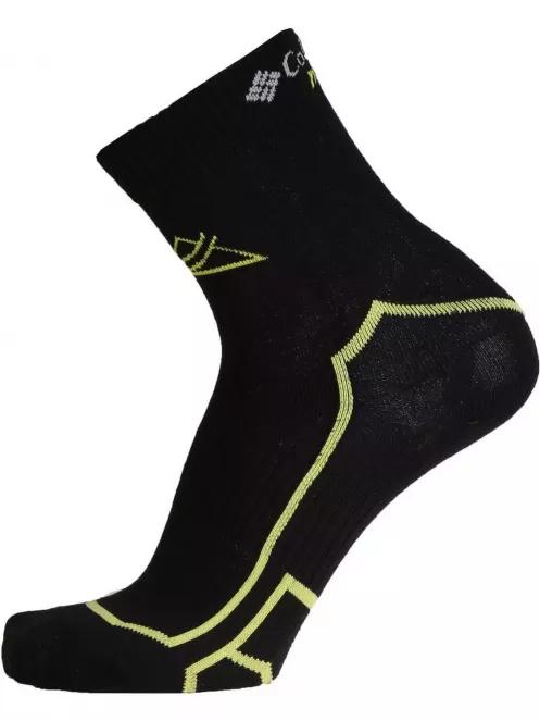 Columbia Performance Running 1PP Run Quarter férfi sportzokni fekete színben 2