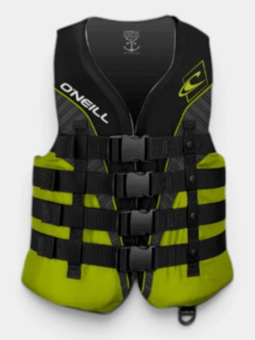 O'Neill Superlite ISO 50N Vest mentőmellény zöld színben 2