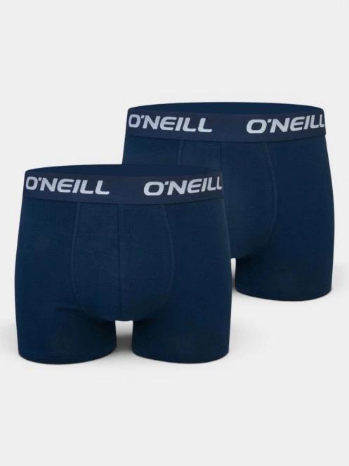 O'Neill O'Neill Men Boxershorts Uni 2-Pack férfi alsónadrág sötétkék színben 2