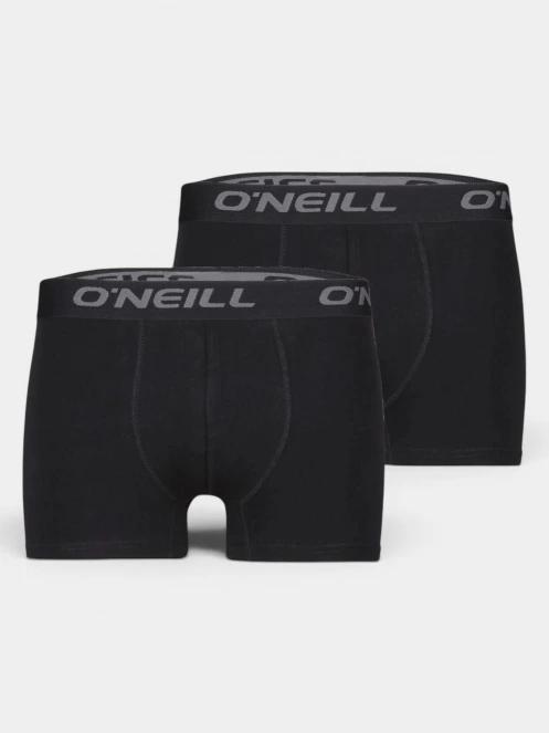O'Neill O'Neill Men Boxershorts Uni 2-Pack férfi alsónadrág fekete színben 2