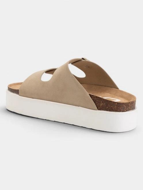 O'Neill Sandy Platform Slider Women Low női papucs homok színben 4