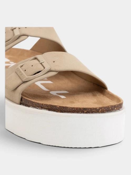 O'Neill Sandy Platform Slider Women Low női papucs homok színben 8