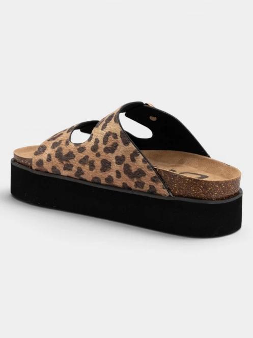 O'Neill Sandy Platform Slider Women Low női papucs barna színben 4
