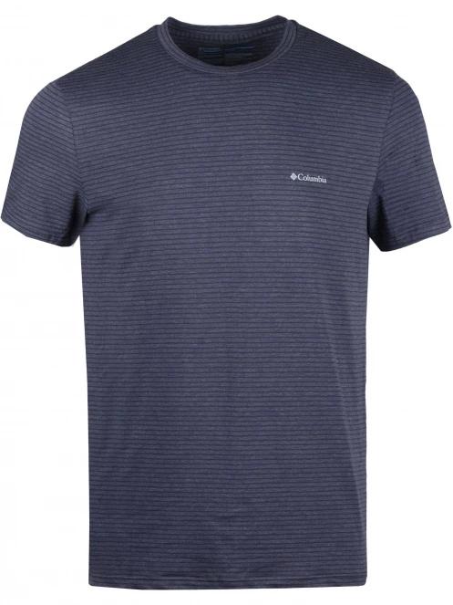 Columbia 2PP Performance Cotton Stretch Top férfi rövid ujjú póló sötétkék színben 5
