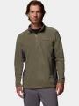Columbia Klamath Range II Half Zip férfi polár pulóver zöld színben 1