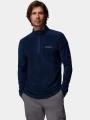 Columbia Klamath Range II Half Zip férfi polár pulóver sötétkék színben 1