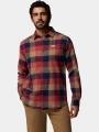 Columbia Cornell Woods Flannel Long Sleeve Shirt férfi hosszú ujjú ing piros színben 1