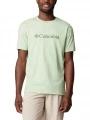 Columbia CSC Basic Logo Tee férfi rövid ujjú póló zöld színben 1