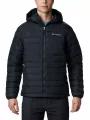 Columbia Powder Lite Hooded Jacket férfi utcai kabát fekete színben 1