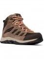 Columbia Crestwood Mid Waterproof női vízhatlan túrabakancs barna színben 1
