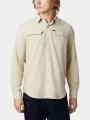 Columbia Silver Ridge2.0 Long Sleeve Shirt férfi hosszú ujjú ing homok színben 1