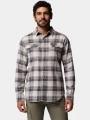 Columbia Flare Gun Stretch Flannel férfi hosszú ujjú ing kék színben 1