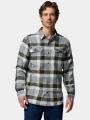 Columbia Flare Gun Stretch Flannel férfi hosszú ujjú ing zöld színben 1