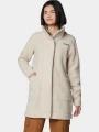 Columbia Panorama Long Jacket női átmeneti kabát homok színben 1