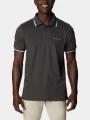 Columbia Cove Dome Butte Solid Pique Polo férfi galléros póló szürke színben 1