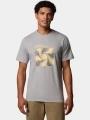 Columbia Men's Sun Trek Short Sleeve Graphic Tee férfi rövid ujjú sport póló szürke színben 1