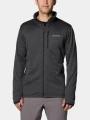 Columbia Park VIew Fleece Full Zip férfi polár pulóver fekete színben 1