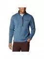 Columbia Sweater Weather Half Zip férfi polár pulóver kék színben 1