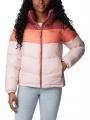 Columbia Puffect Color Blocked Jacket női utcai kabát rózsaszín színben 1