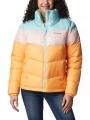 Columbia Puffect Color Blocked Jacket női utcai kabát sárga színben 1