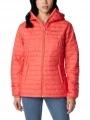 Columbia Silver Falls Hooded Jacket női steppelt átmeneti kabát piros színben 1