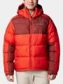 Columbia Pike Lake II Hooded Jacket férfi télikabát piros színben 1