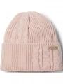 Columbia Agate Pass Cable Knit Beanie női kötött sapka rózsaszín színben 1