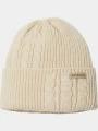 Columbia Agate PaSS Cable Knit Beanie női kötött sapka homok színben 1